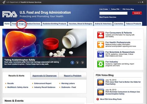 www.fda.gov|inside fda home page.